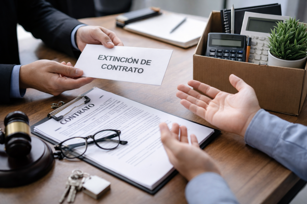 Extinción del contrato laboral