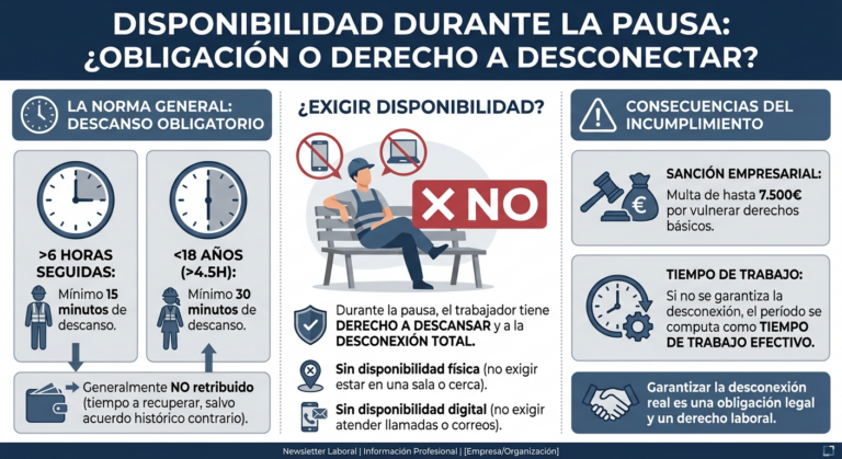 Disponibles durante la pausa (Infografía)