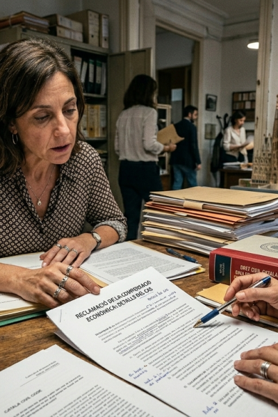 ¿Te has dedicado al hogar mientras tu pareja prosperaba? Todo sobre la compensación económica por razón de trabajo en Catalunya