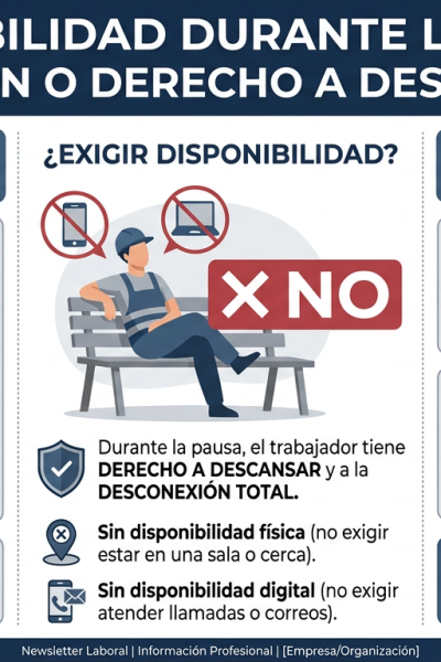 Disponibles durante la pausa (Infografía)