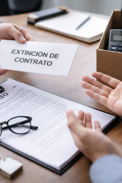 Extinción del contrato laboral