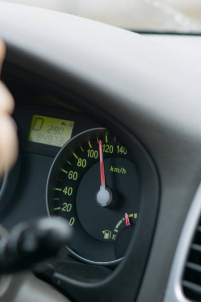 Sanción por exceso de velocidad